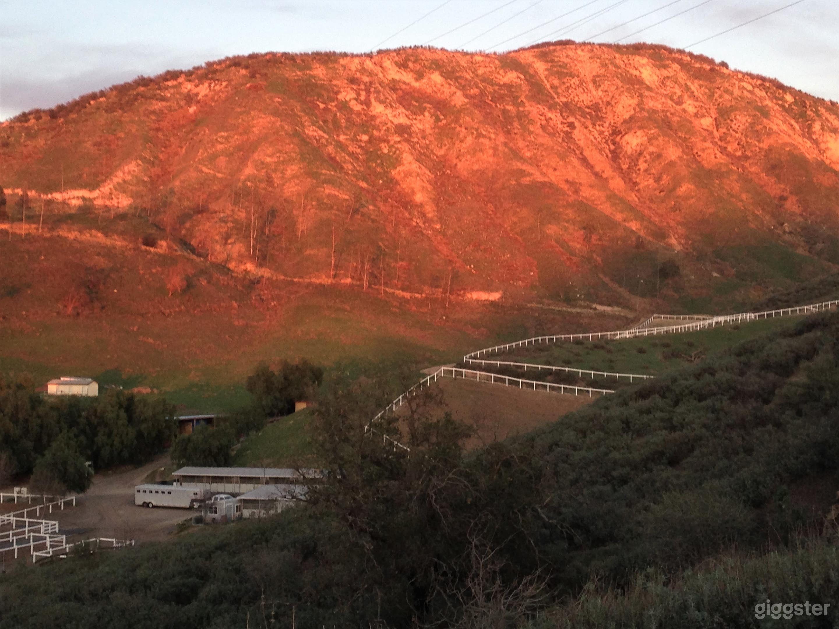 Property (Barn is at bottom of the frame) -  Looking Northeast