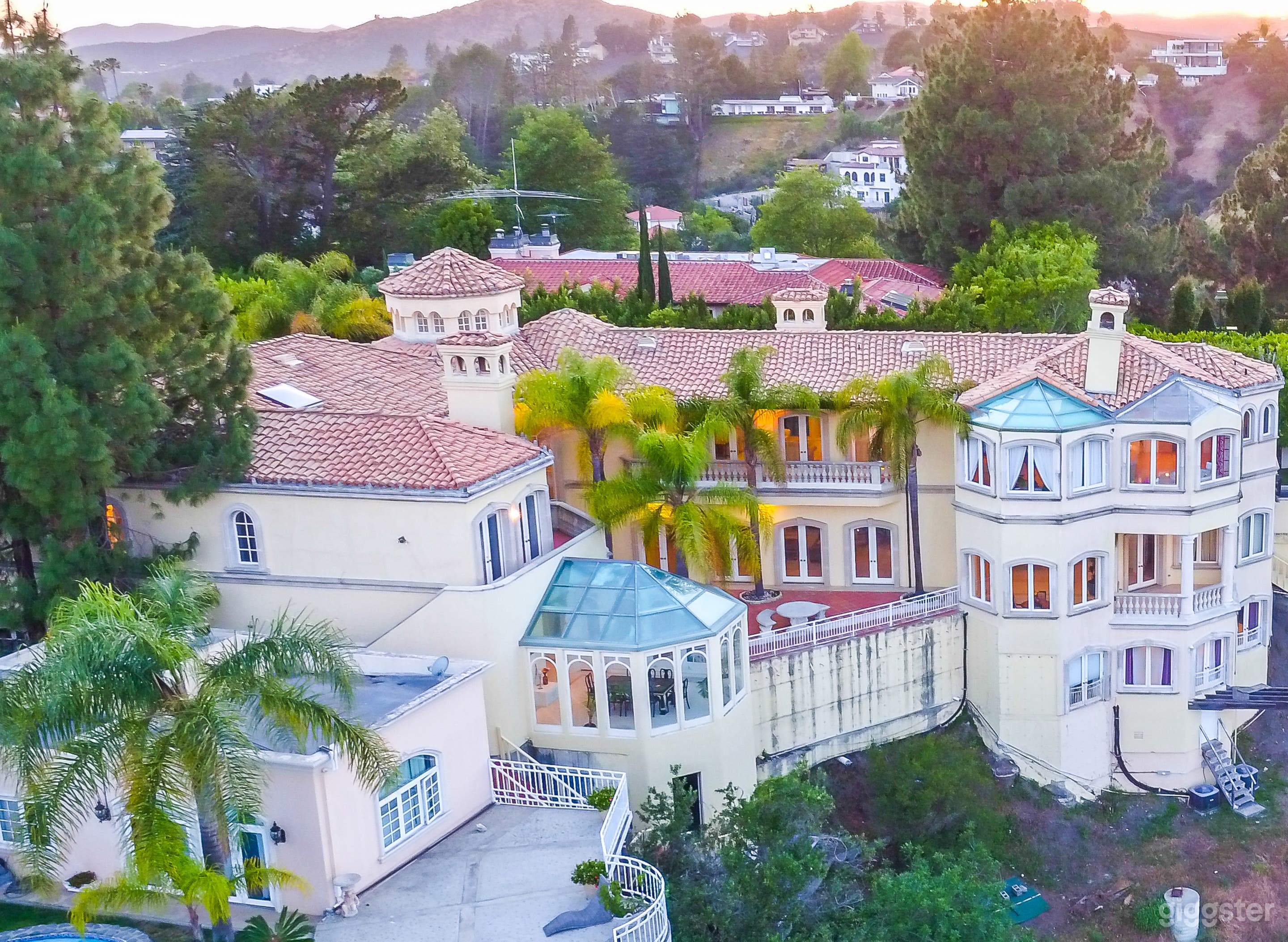 The World Famous Stradella Court Mansion, Bel-Air, California