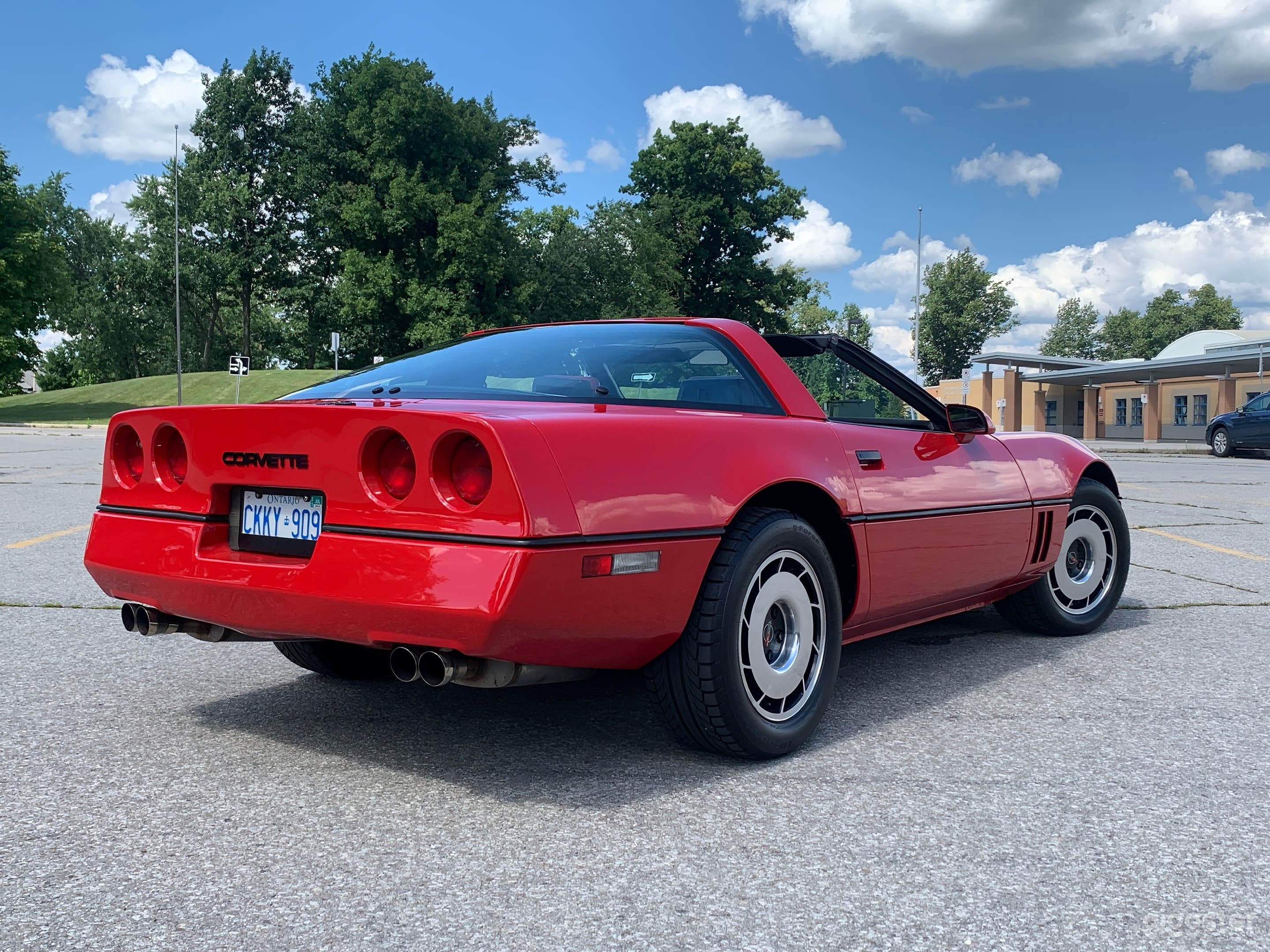FLASHY 80s SPORTS CAR 1985 CORVETTE  Photo 3