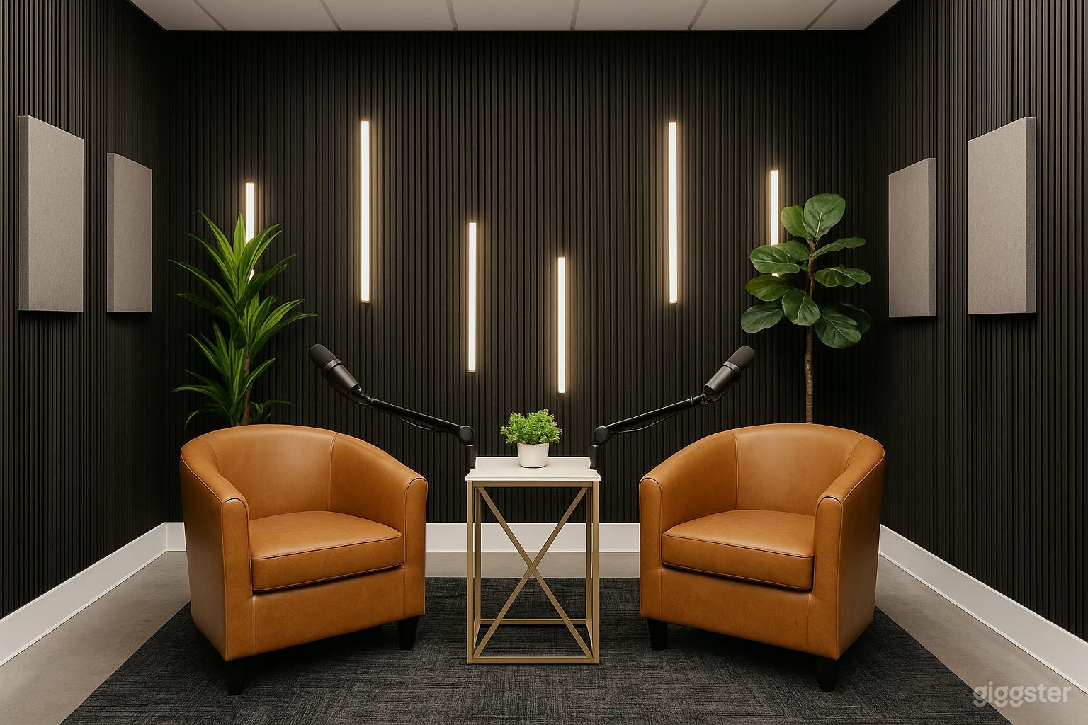 High-End Podcast Studio Photo 3