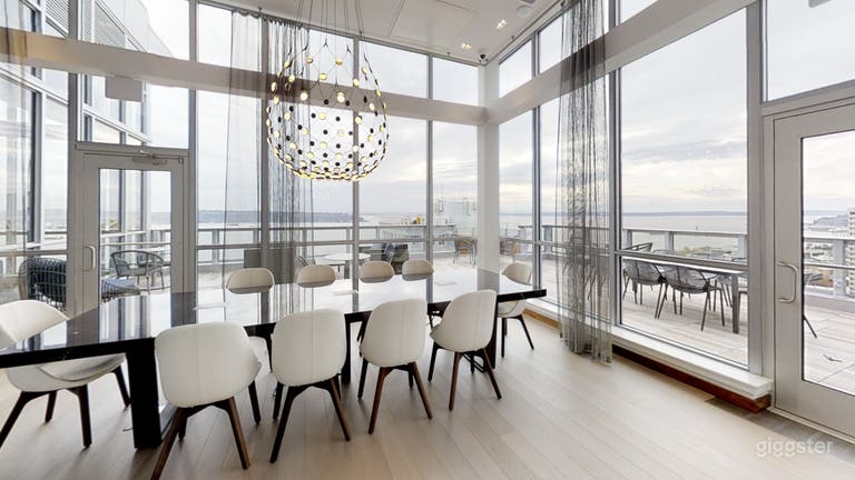  Modern 24th Floor Conference Room with Panoramic Views 
