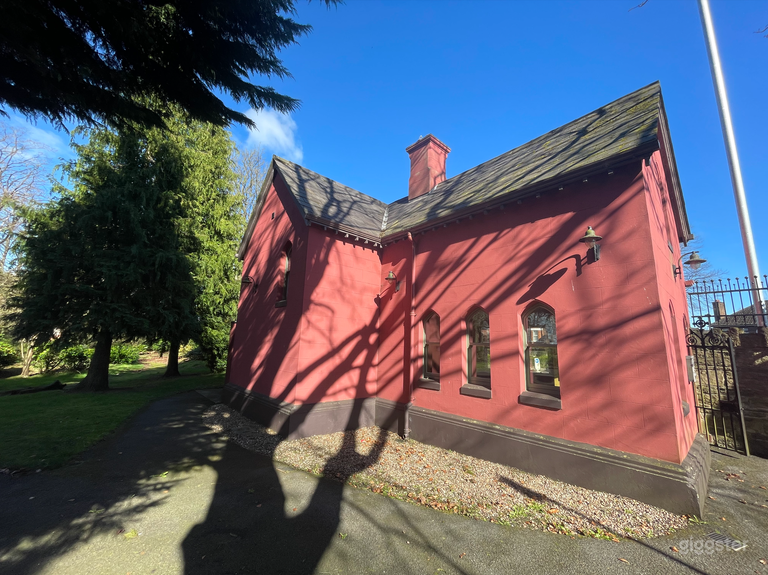  The Gatelodge, as seen from the Grounds of the Good Shepherd Centre. 