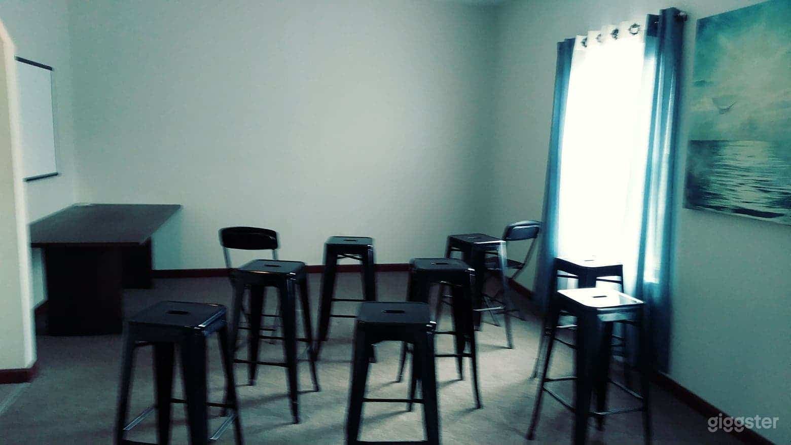 The Sky Blue Room F

This gem of a space is affordable, versatile, and conveniently located just 20 minutes outside of Metro-Detroit in Farmington Hills, MI. This space is excellent for events, meetings, photography, office functions, business meetings, vi