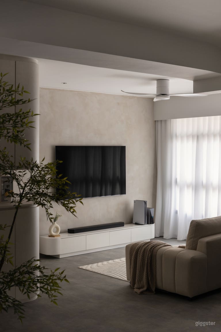  Modern Wabi-Sabi Sanctuary – 4 Room HDB located in Tengah 