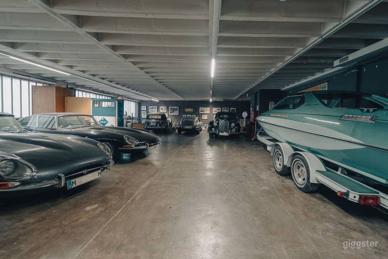  Klassische Autorestaurierung Garage & Industrieller Werkstattbereich 