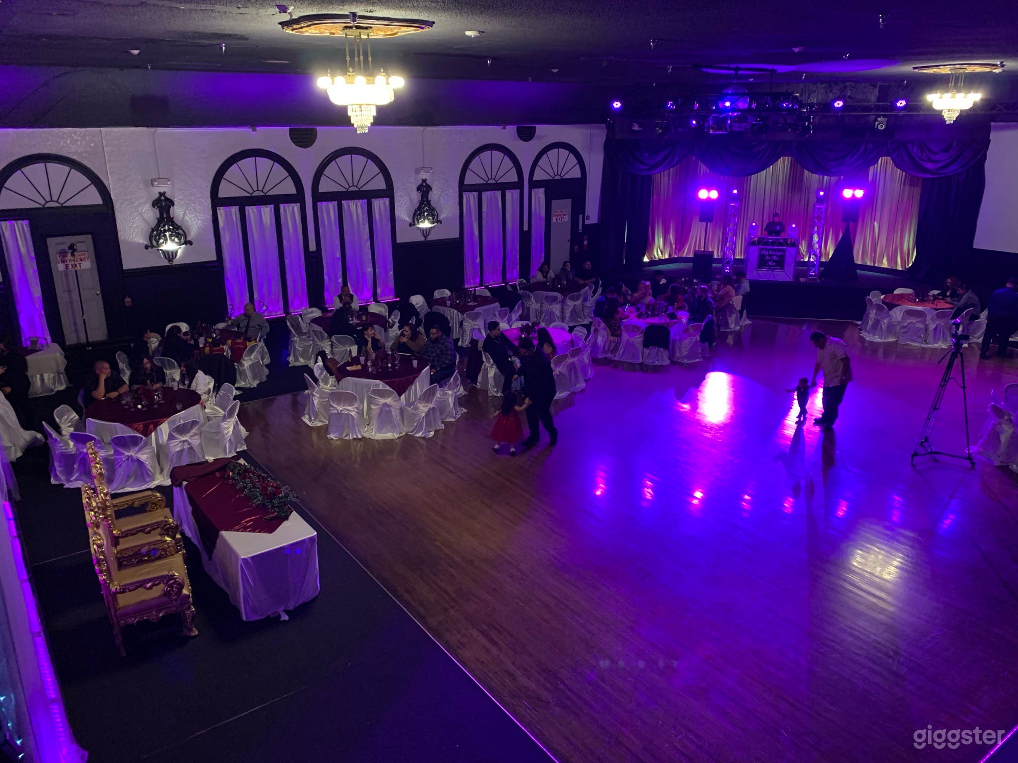 Move to the Grand Ballroom after your ceremony for your reception.