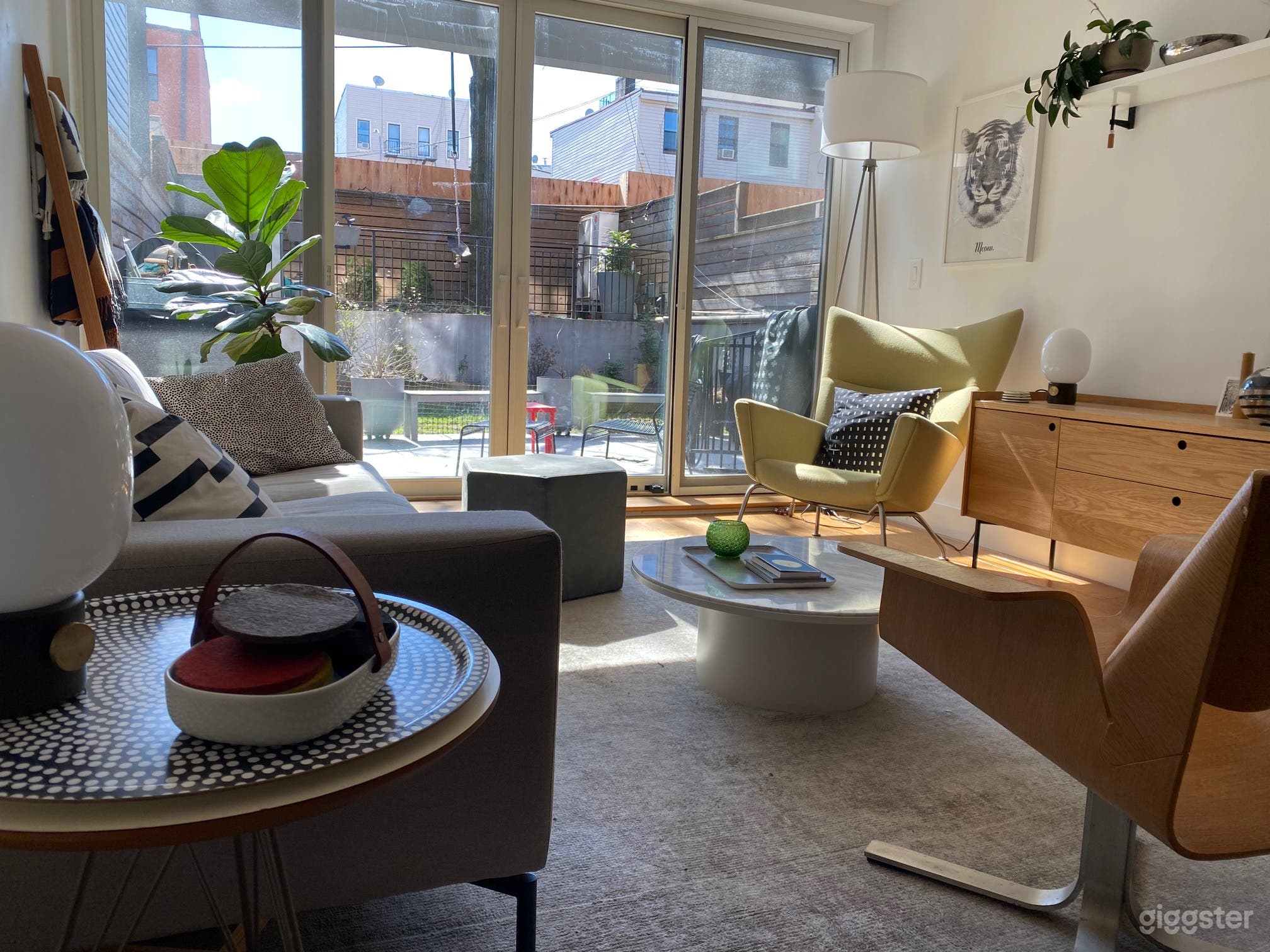 Living Room - open to backyard