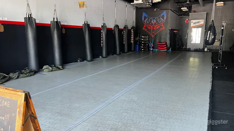  Gimnasio de artes marciales/boxeo 