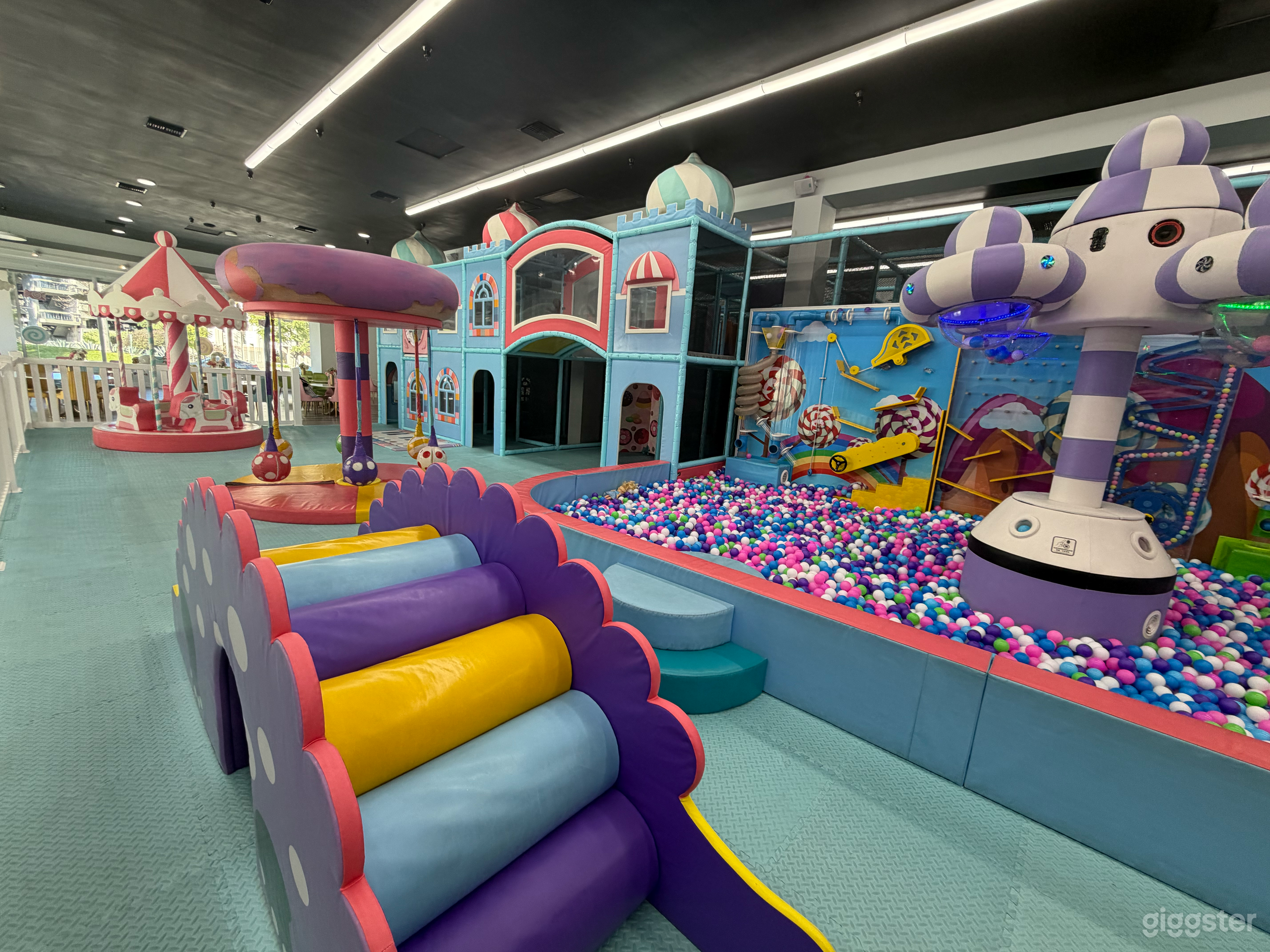 Children's Playground, Bright Playful Candyland Kids Set Photo 1