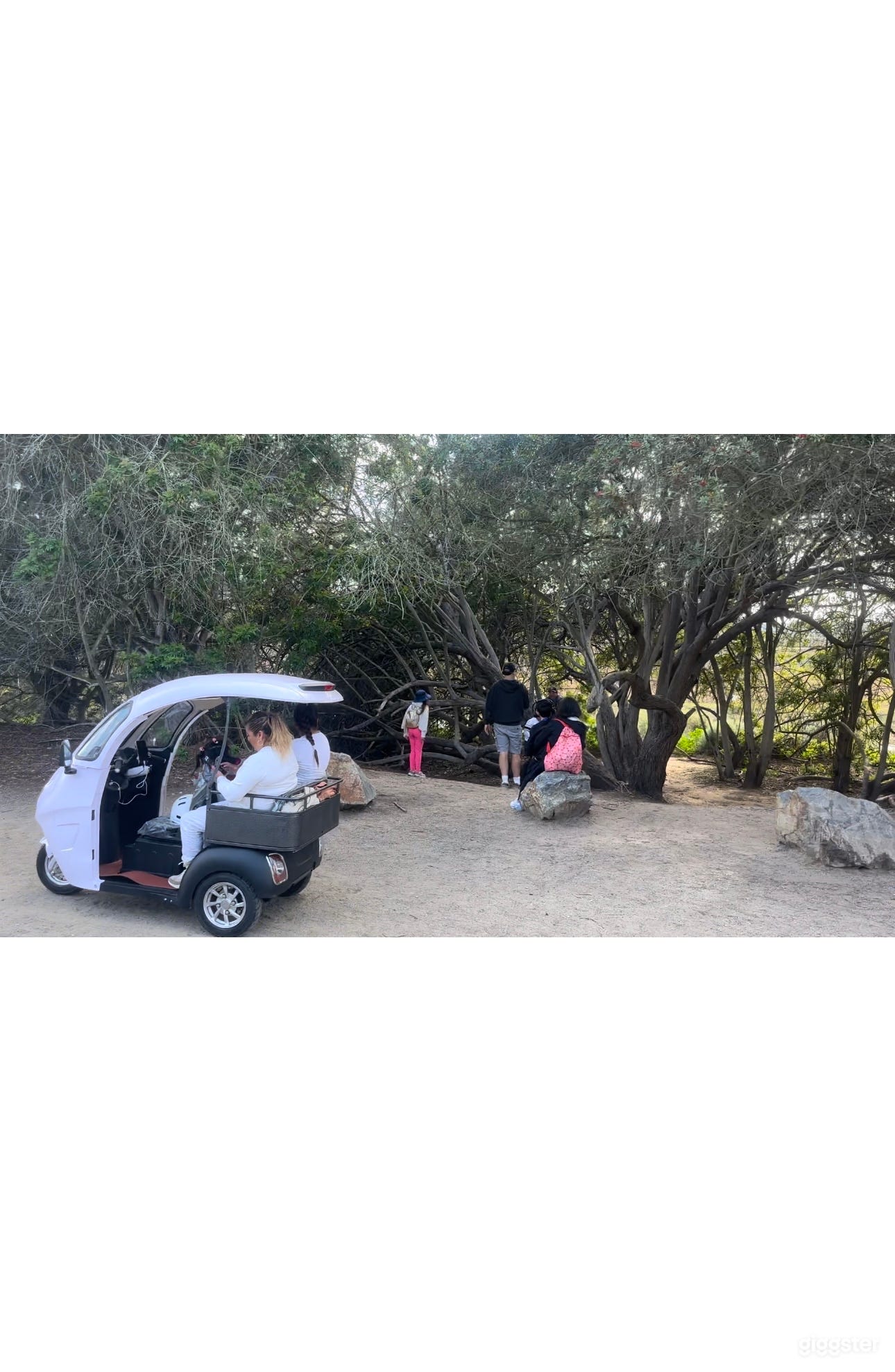 Filming Location with Golf Cart & Filming Scooters Photo 2
