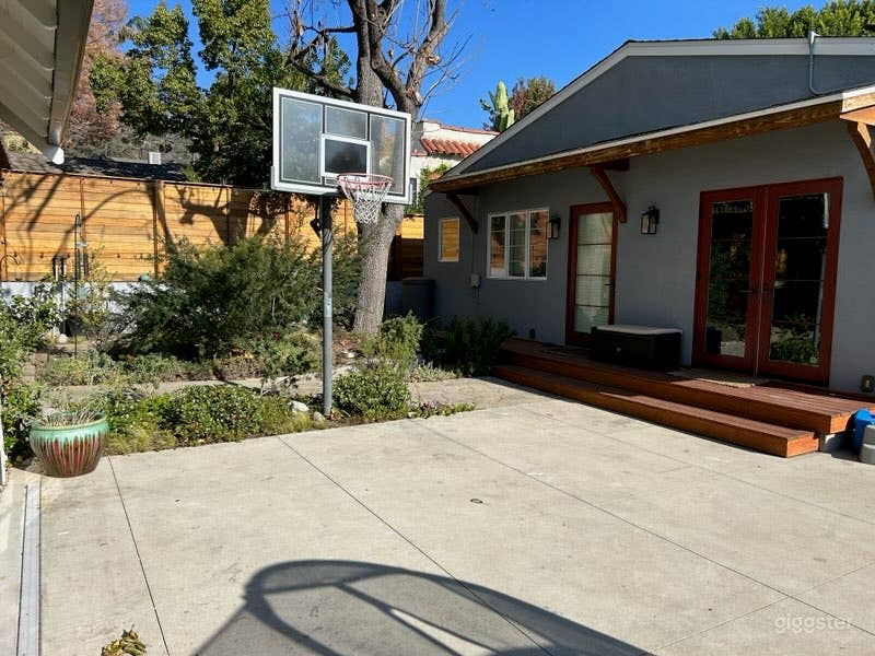 Half Basketball Court in L.A. Photo 2