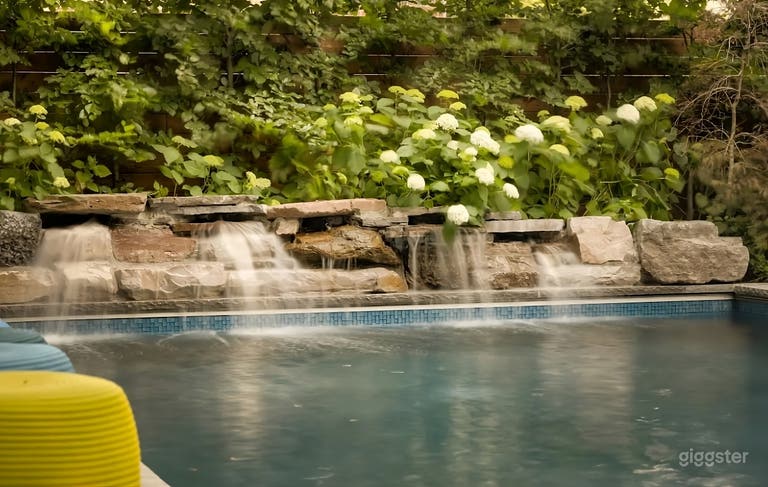  Secluded Backyard with Waterfall Pool 