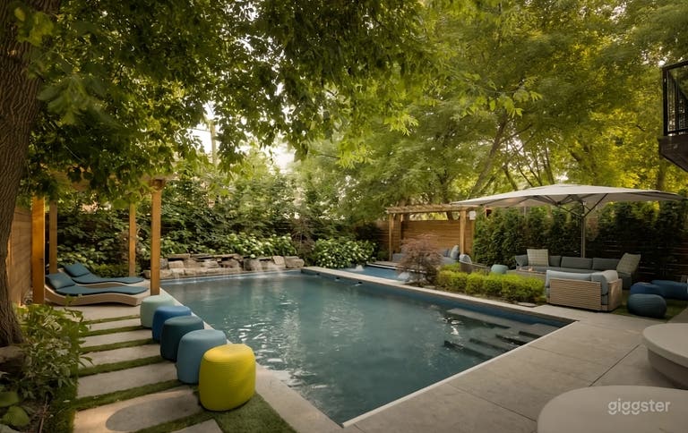  Secluded Backyard with Waterfall Pool 