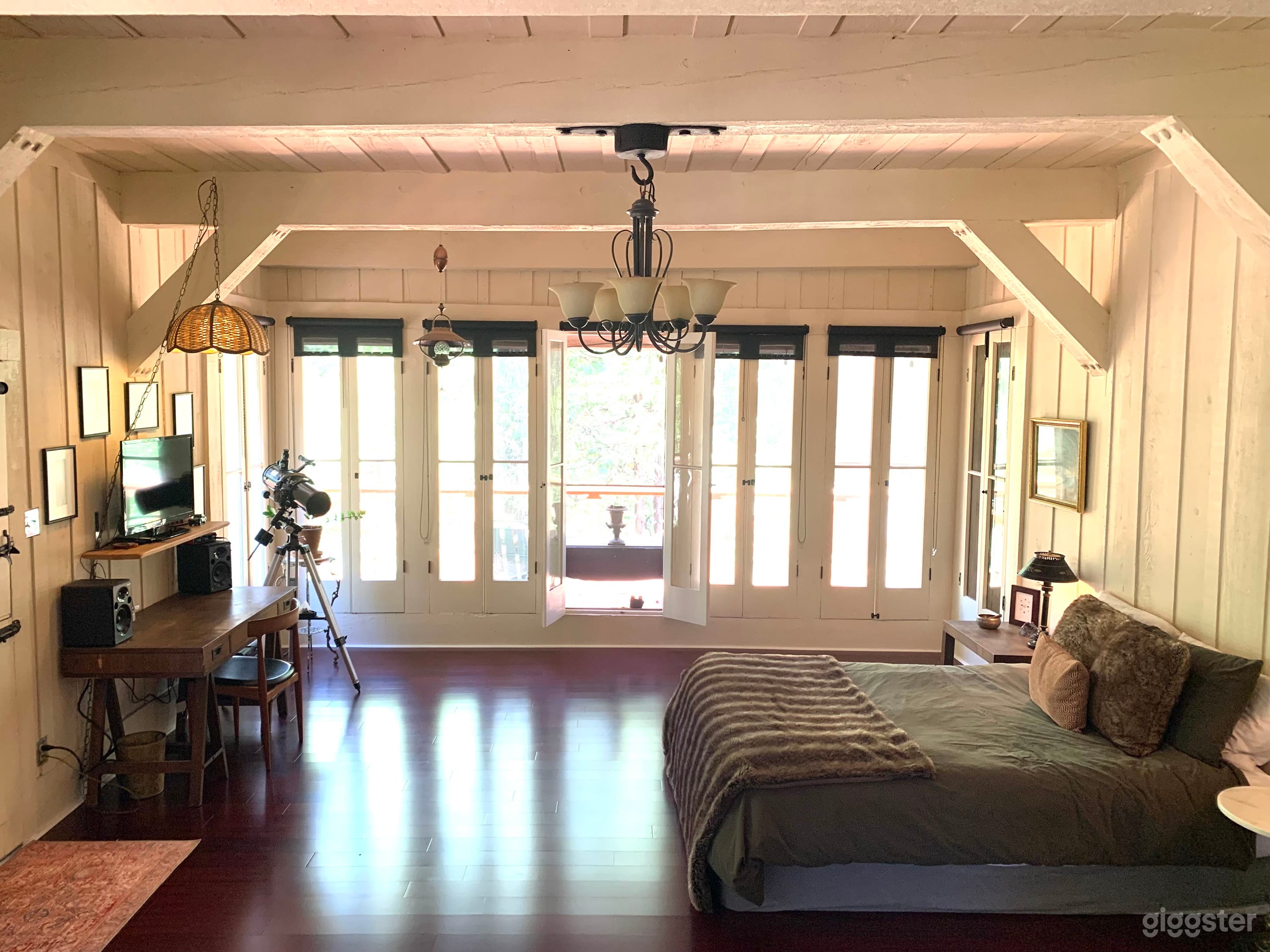 Large Studio Living Room/Bedroom (bed can easily be removed)