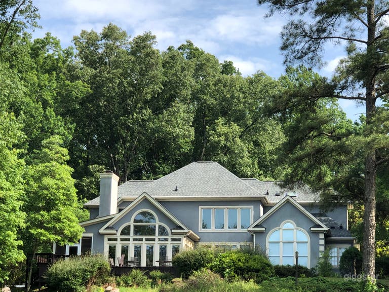  Back of house overlooking Lake Eva Marie  