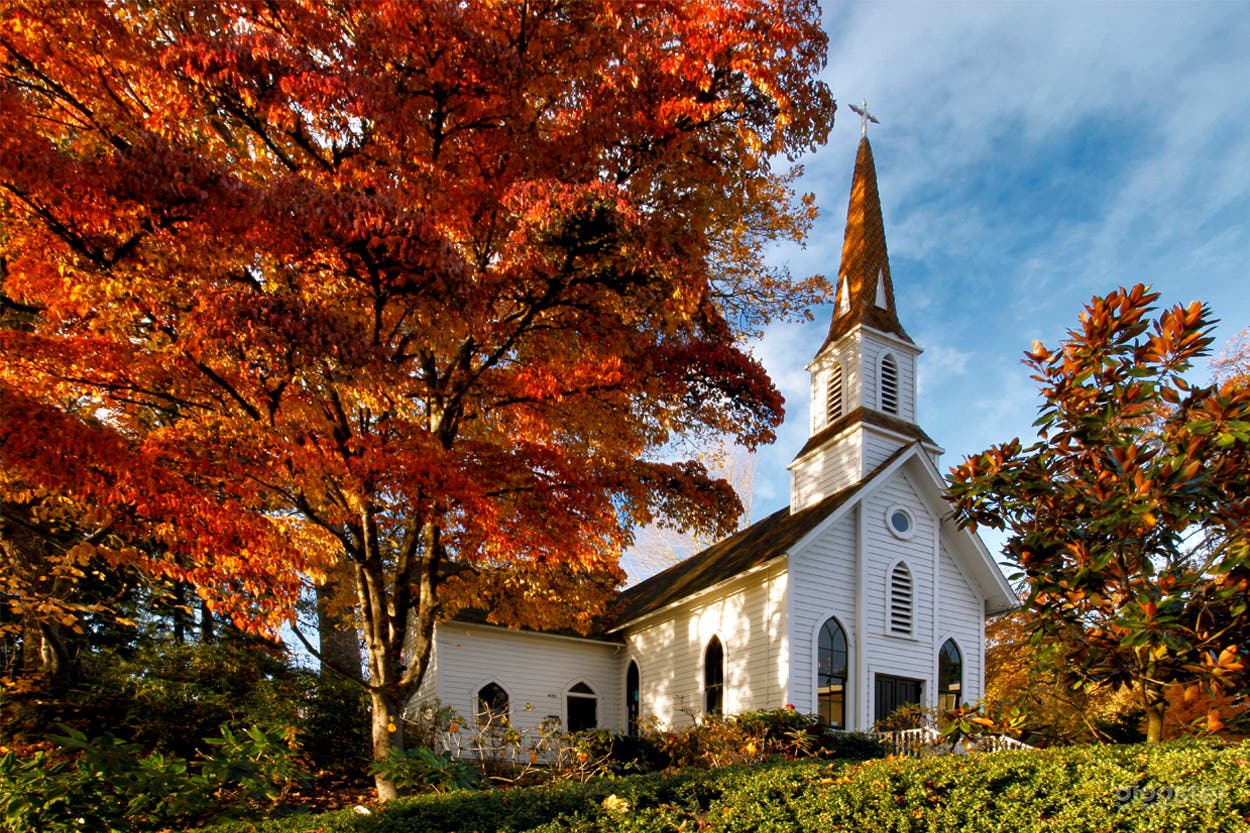 Chapel in Autumn