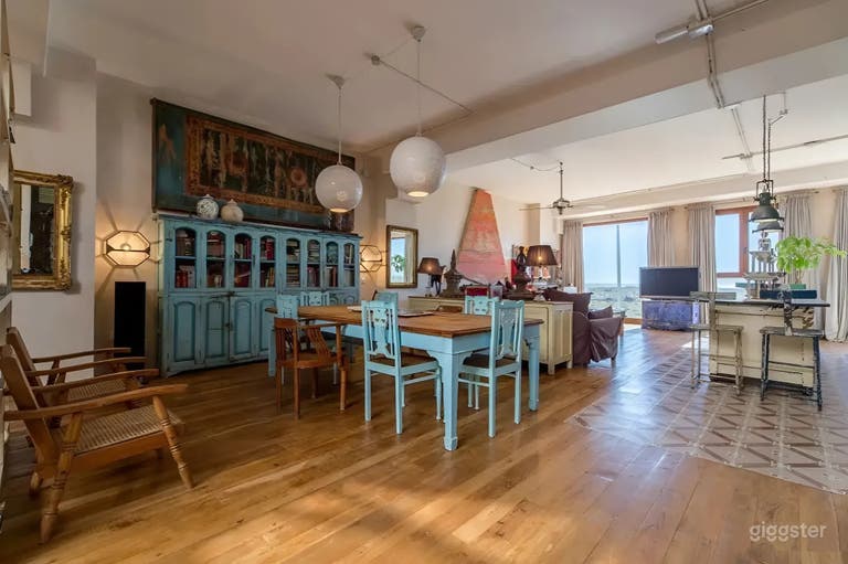  Loft vintage con vista al océano en Cádiz 