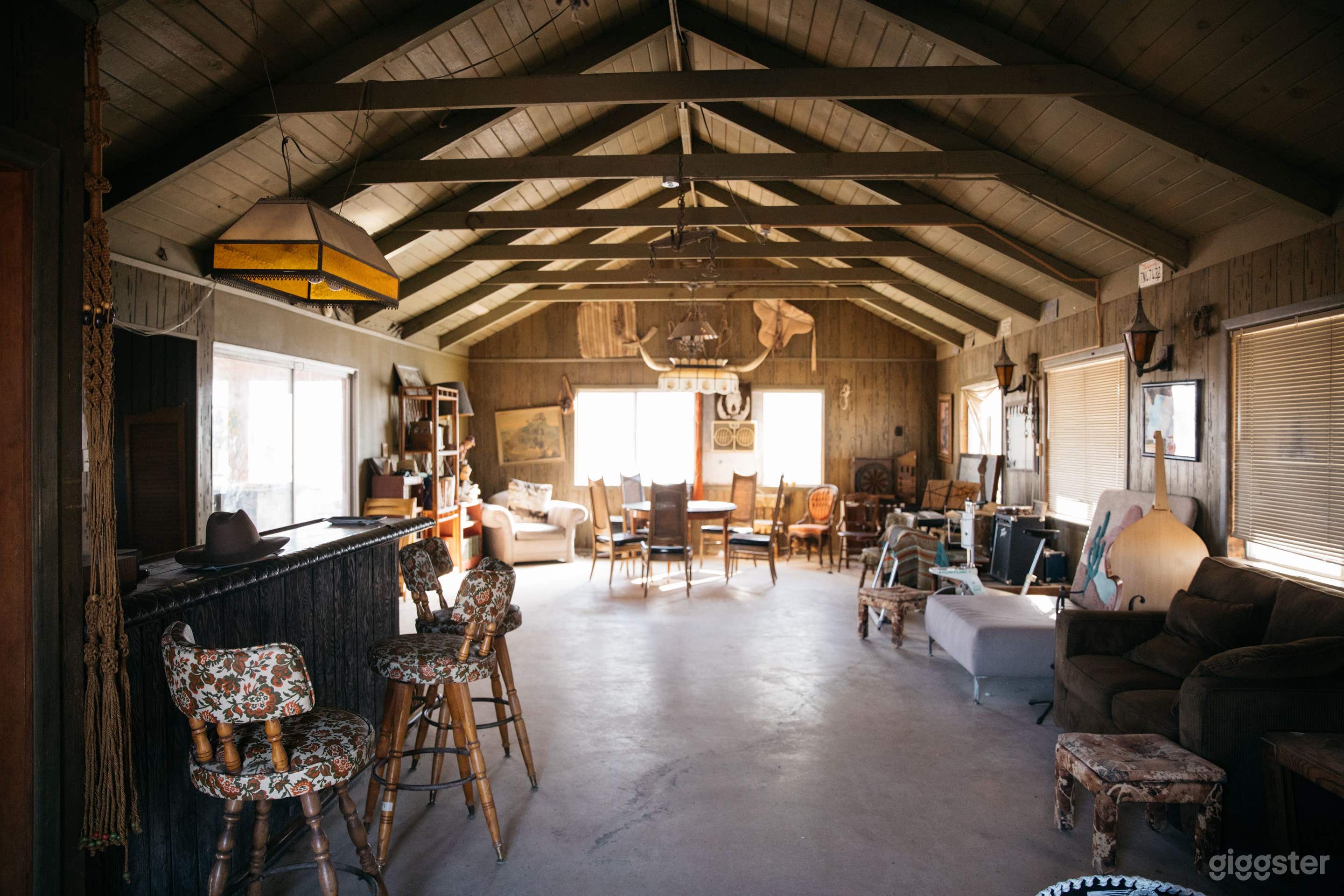 Cinematic 80-Acre Ranch with Dry Lake & Vintage Saloon Photo 1