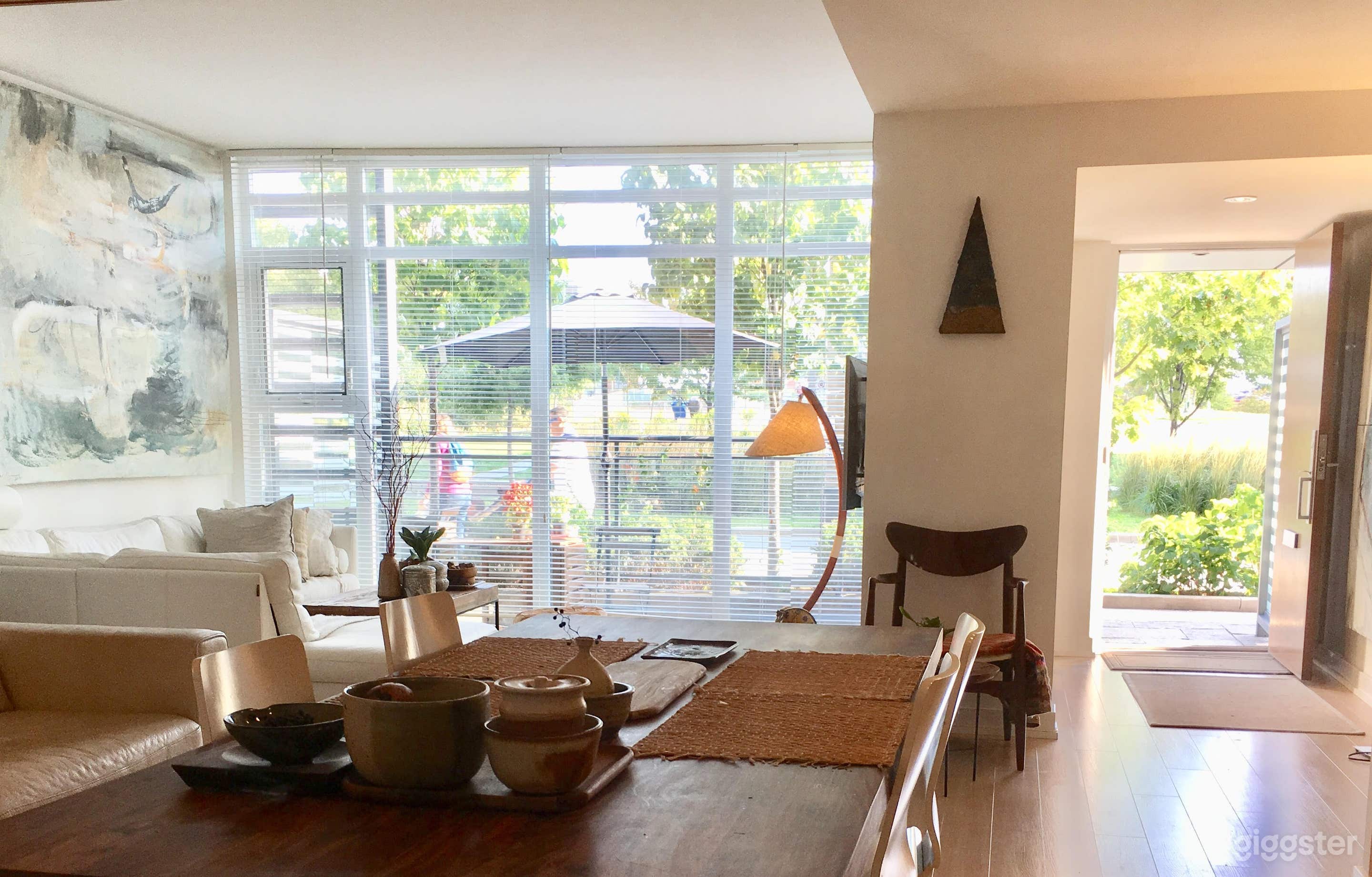 Livingroom and outdoor/at the first floor