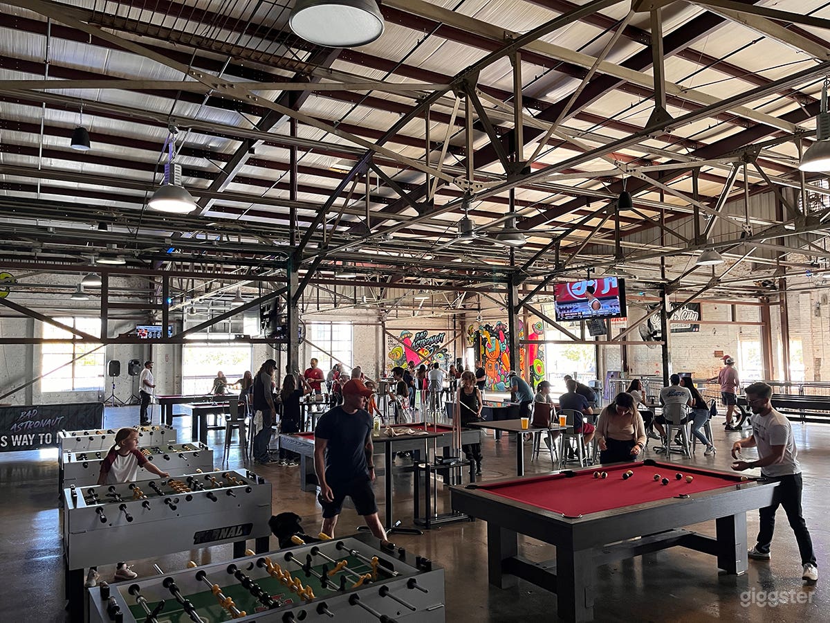 Bad Astronaut Taproom with tons of Games!