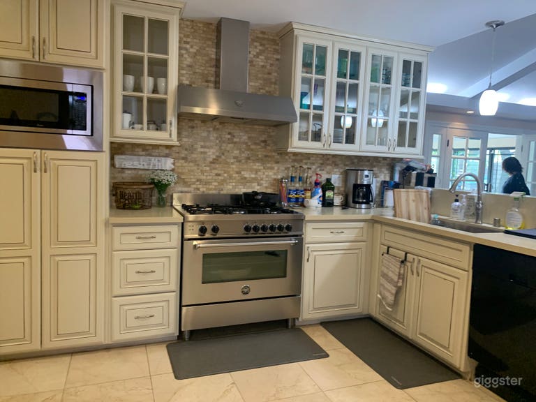  All American  Ranch style home with tennis courts  