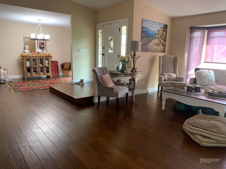  All American  Ranch style home with tennis courts  