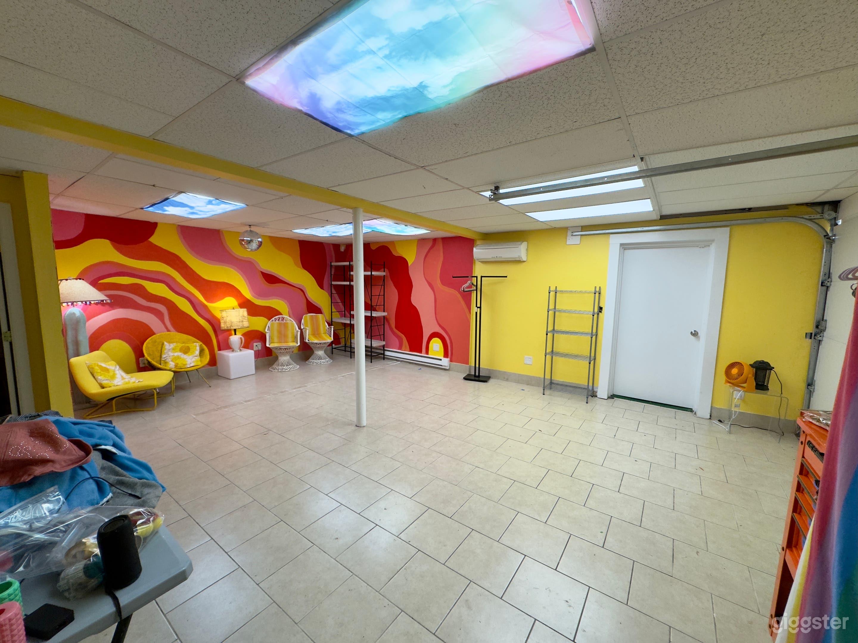 Large space that is adaptable to different needs.