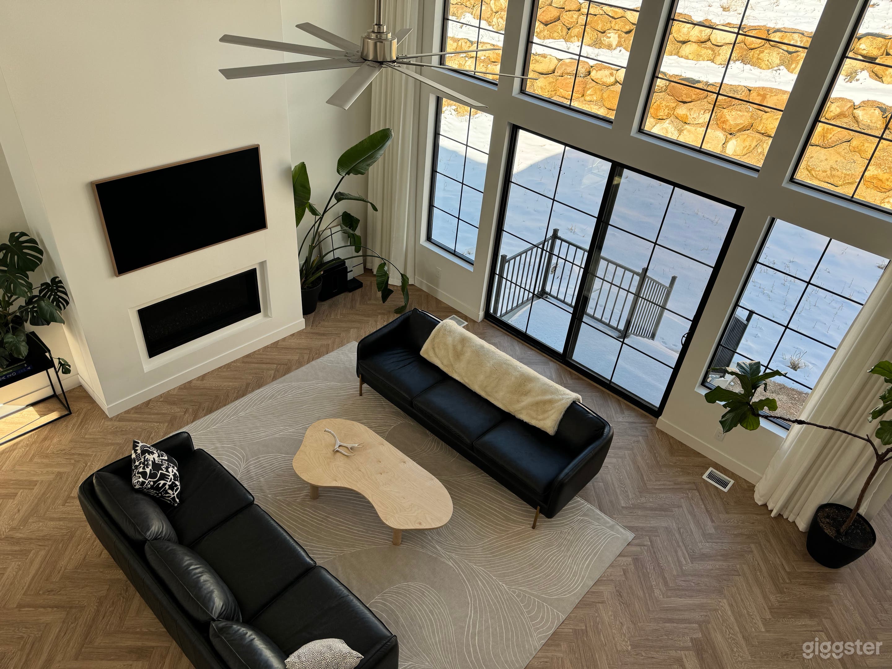Architectural Modern Home with Natural Light Photo 4