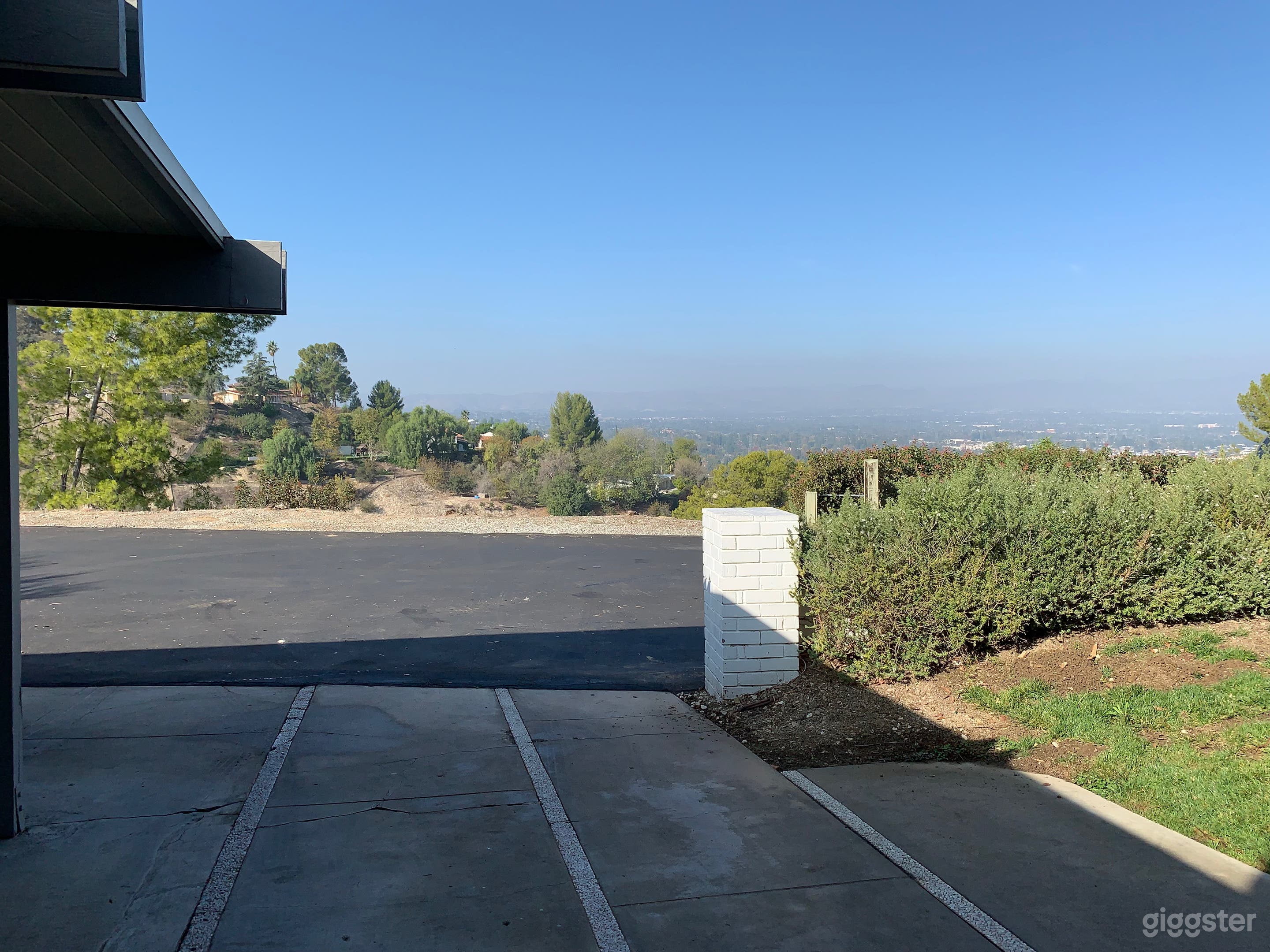 West view from Courtyard