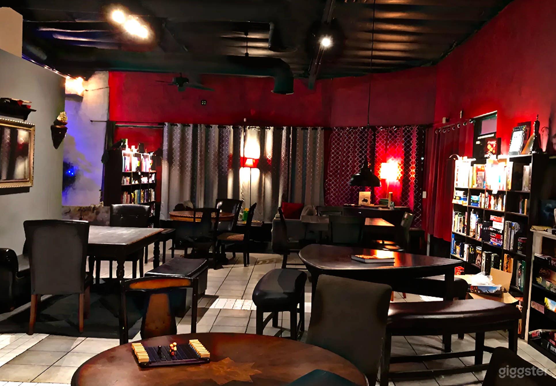 Magically decorated space with themed rooms, game library Photo 3