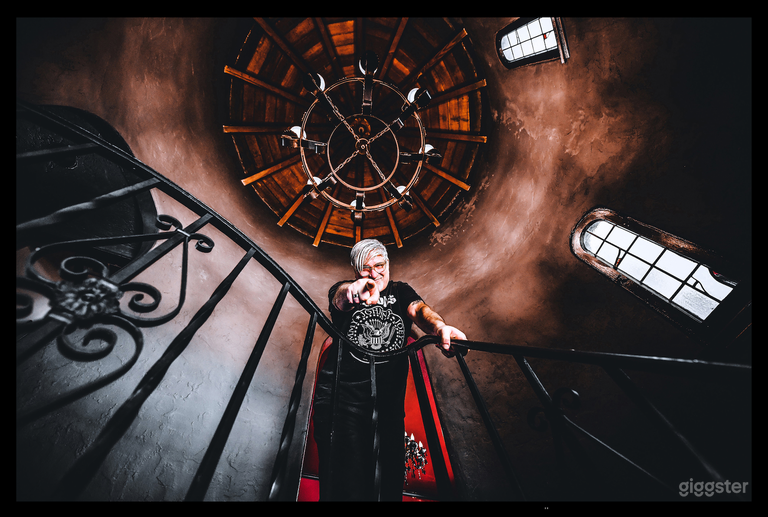  CASTELLO GOTICO SCURO ANNI 1920 - HORROR & SUPERNATURALE 