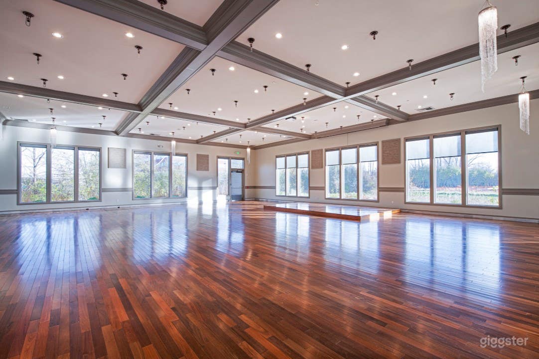 Wooden Floored Modern Event Space in Southfield Photo 1