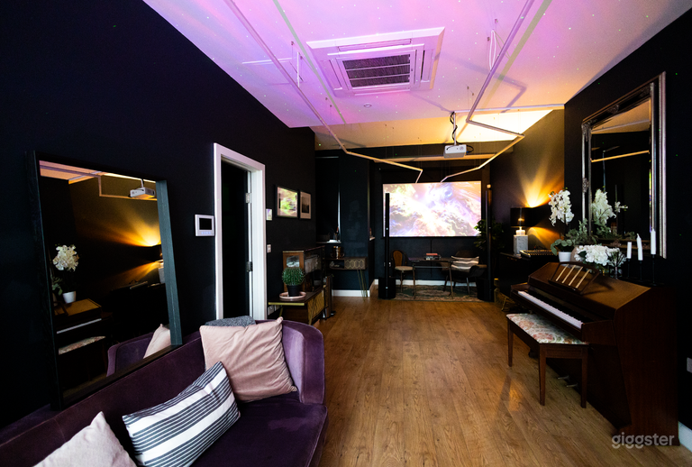  Ground floor space with alternate lighting 