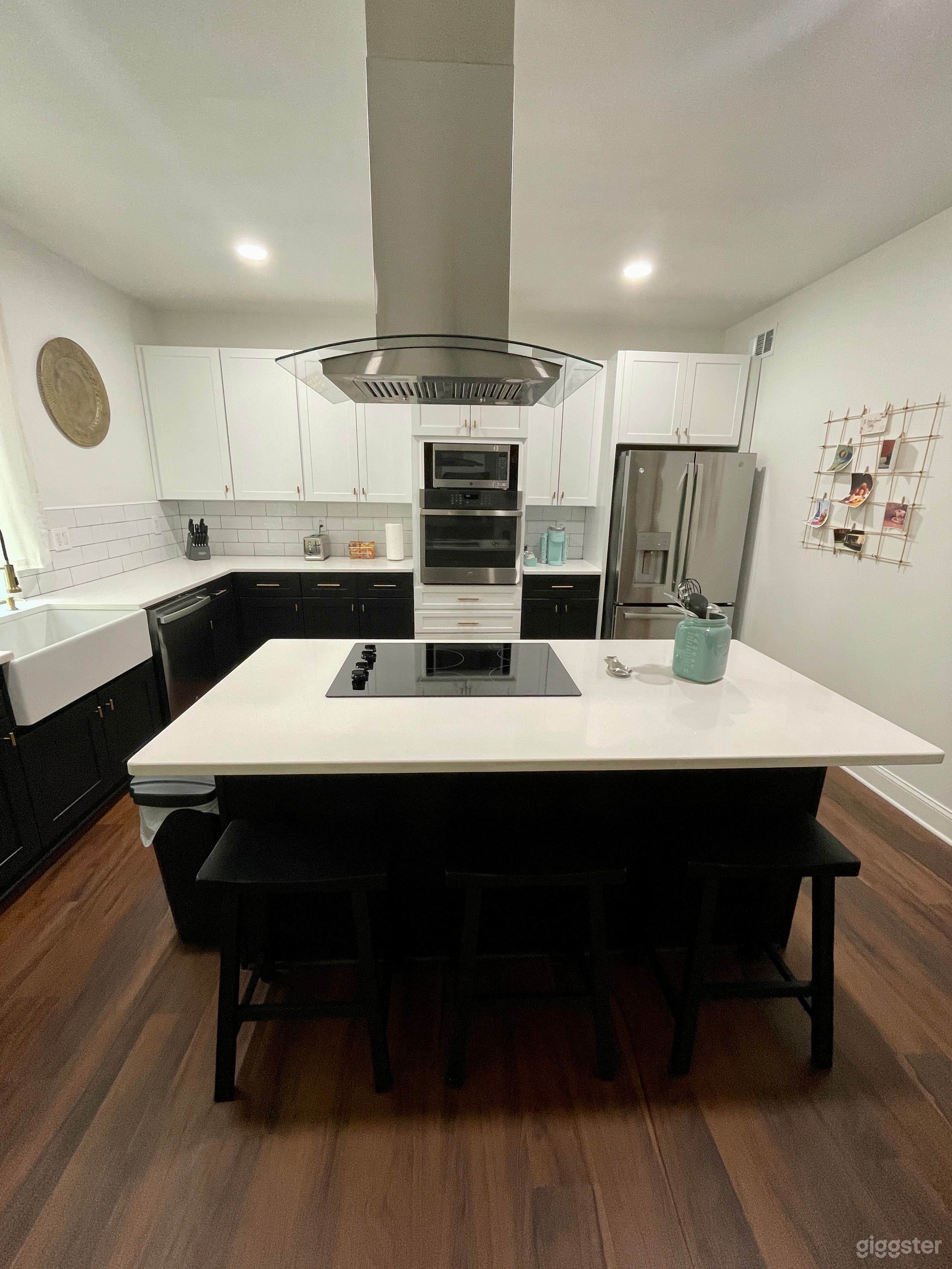 Kitchen view from main area.