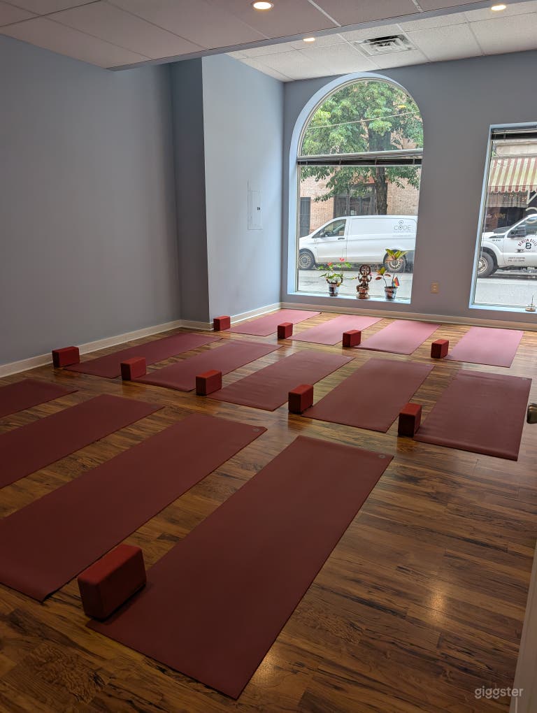  Yoga and Fitness Studio w/ Natural Light 