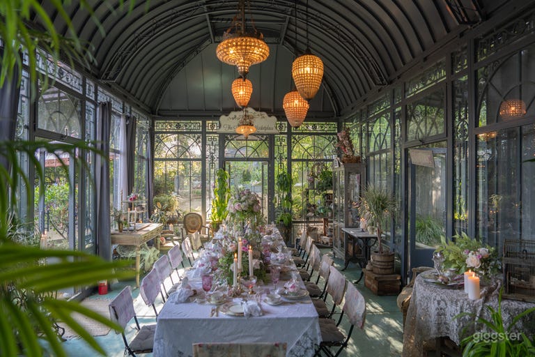  European Gardens and glass Conservatory 