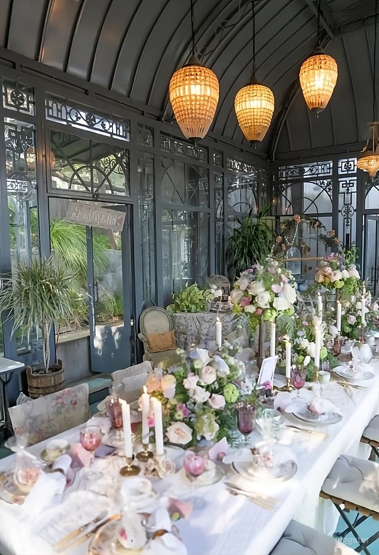  European Gardens and glass Conservatory 