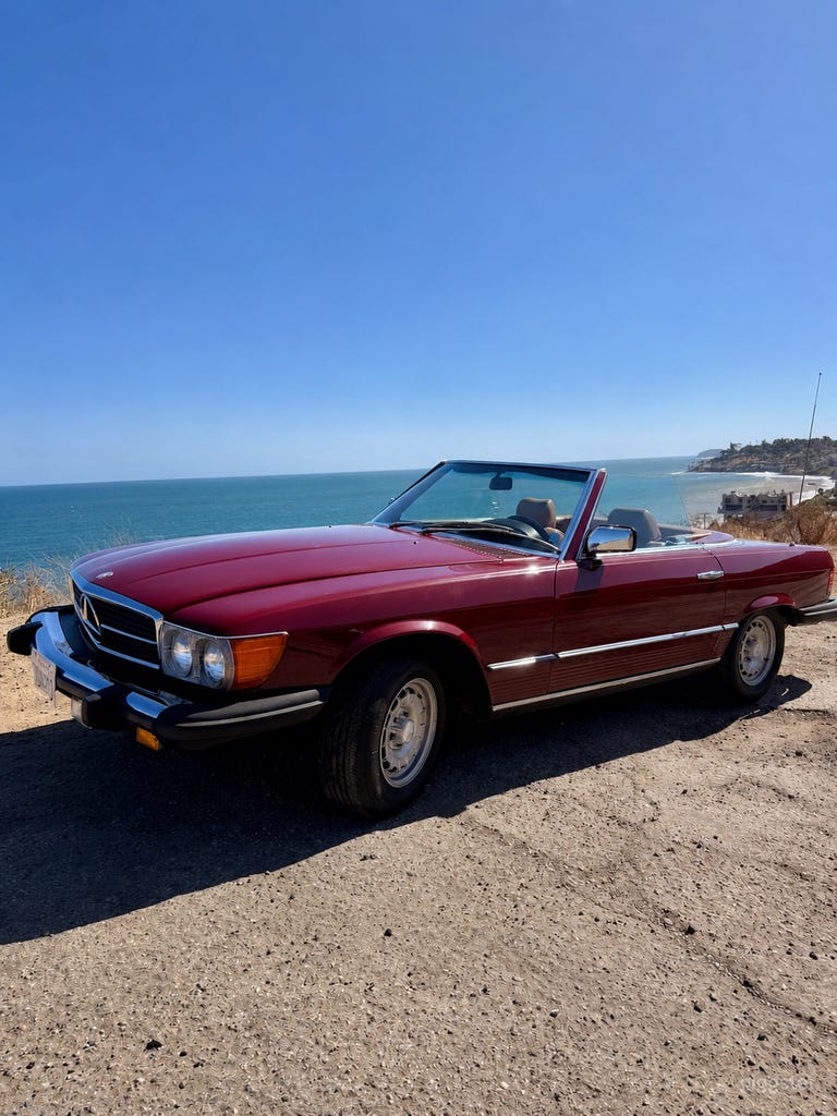  Mercedes-Benz 380SL 1985 