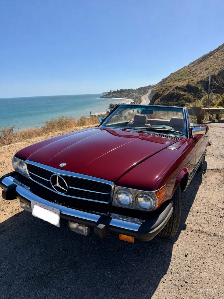  Mercedes-Benz 380SL 1985 