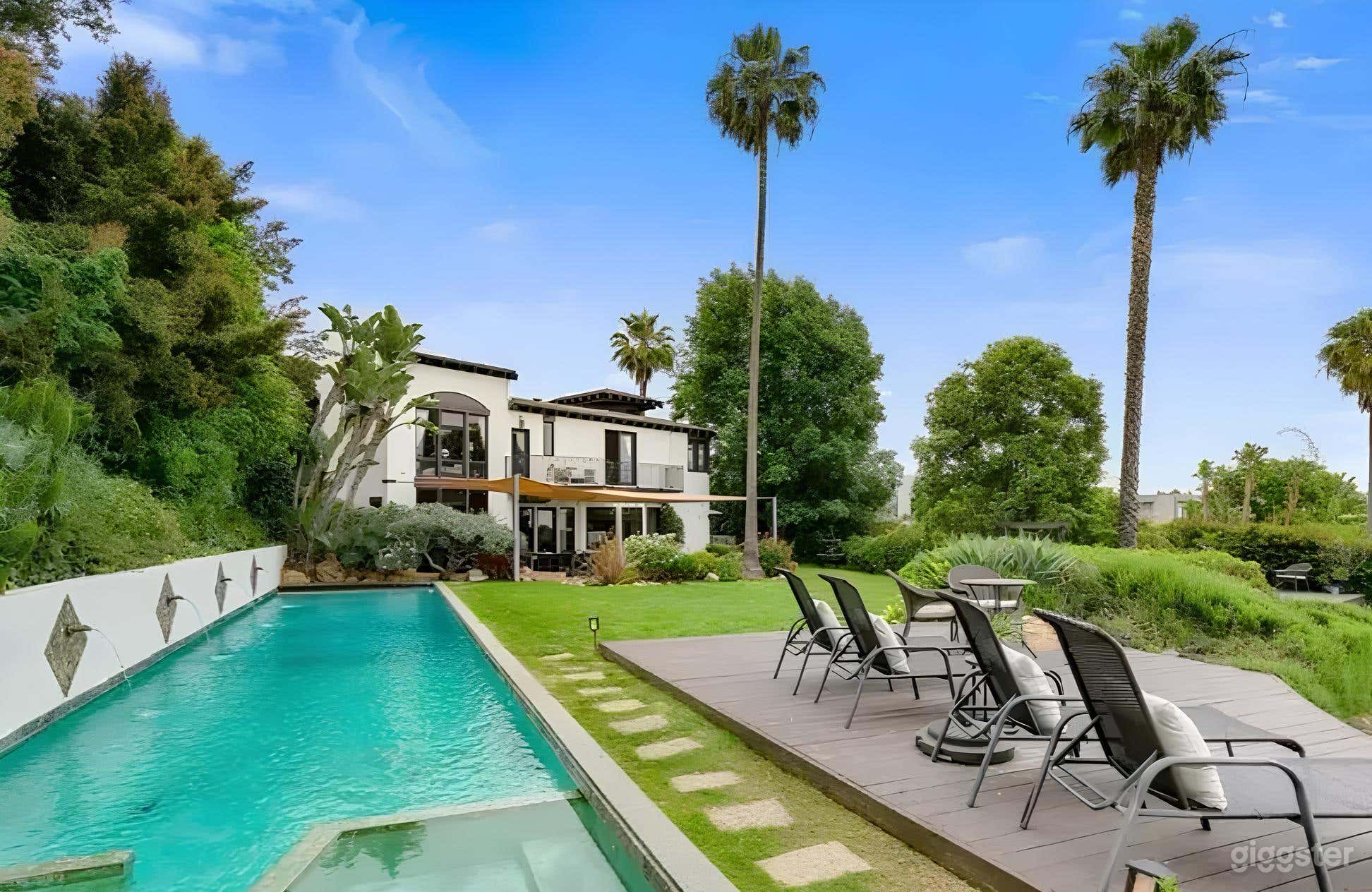 Pool with Mountain Views in hollywood hills Photo 1