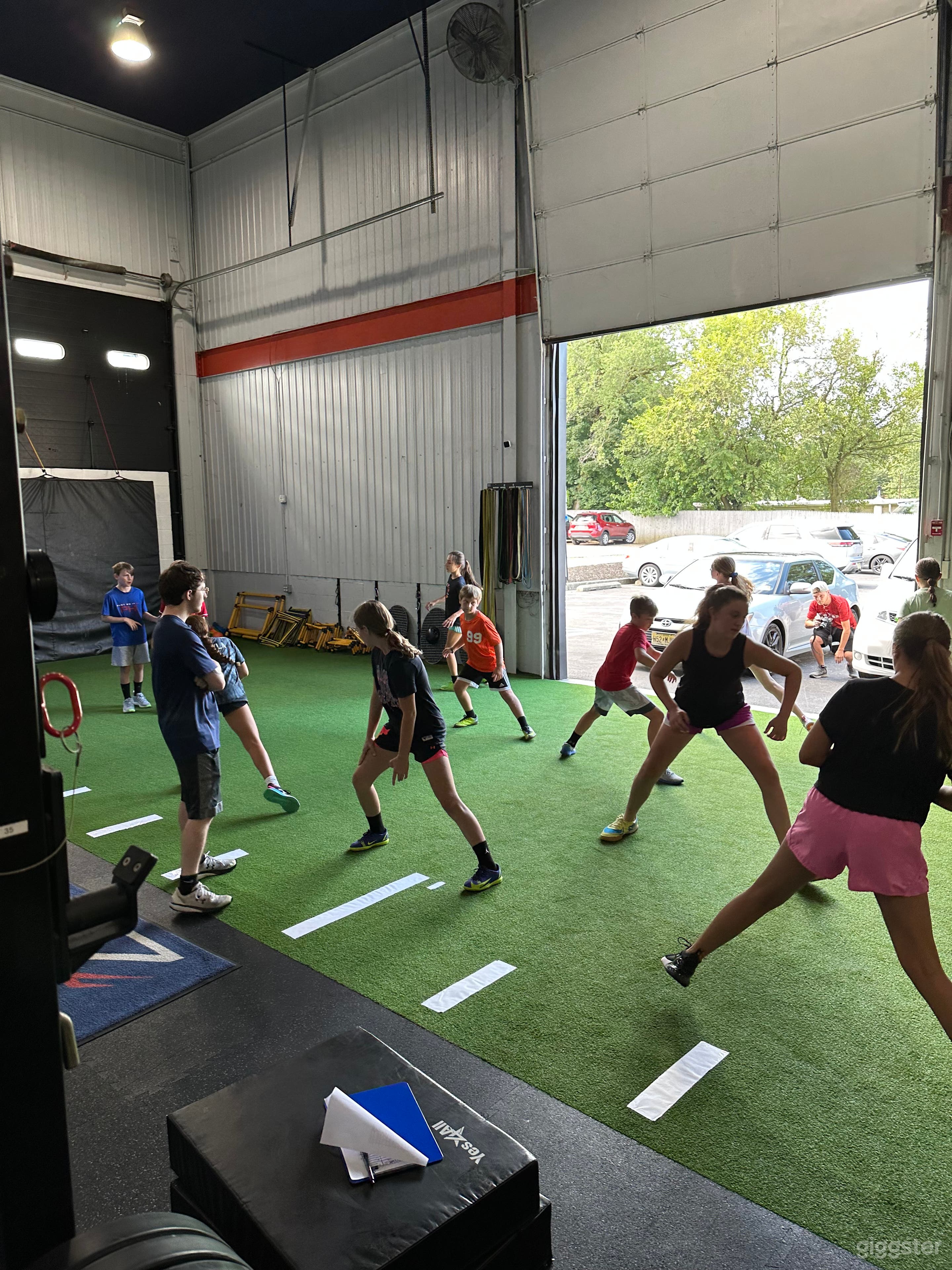 Large Bay Door Access