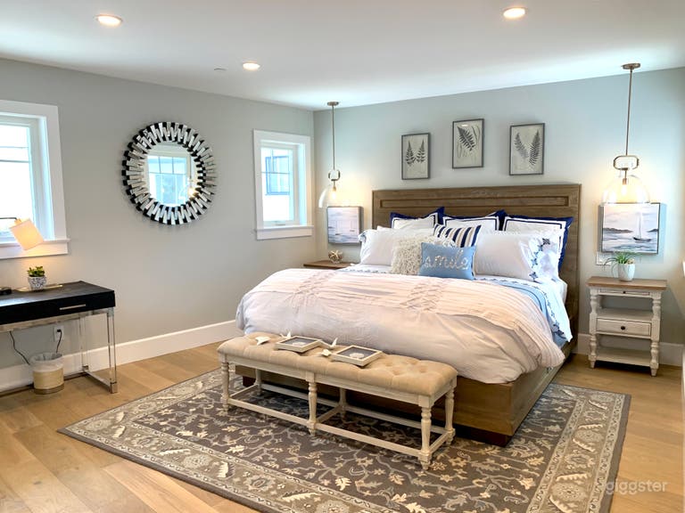  Master bedroom with desk and great light. 