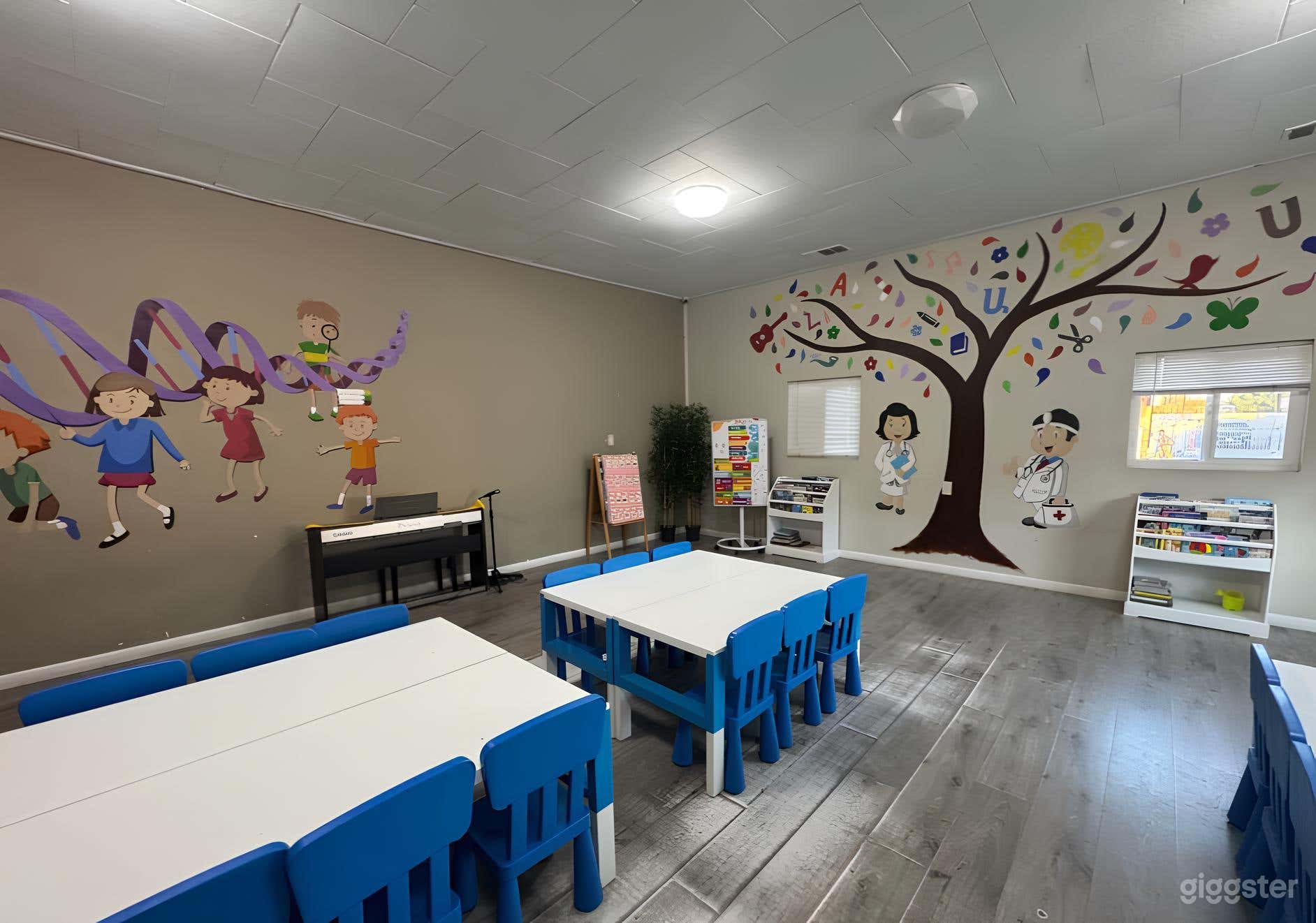 Organized and Bright Kindergarten Classroom  Photo 1