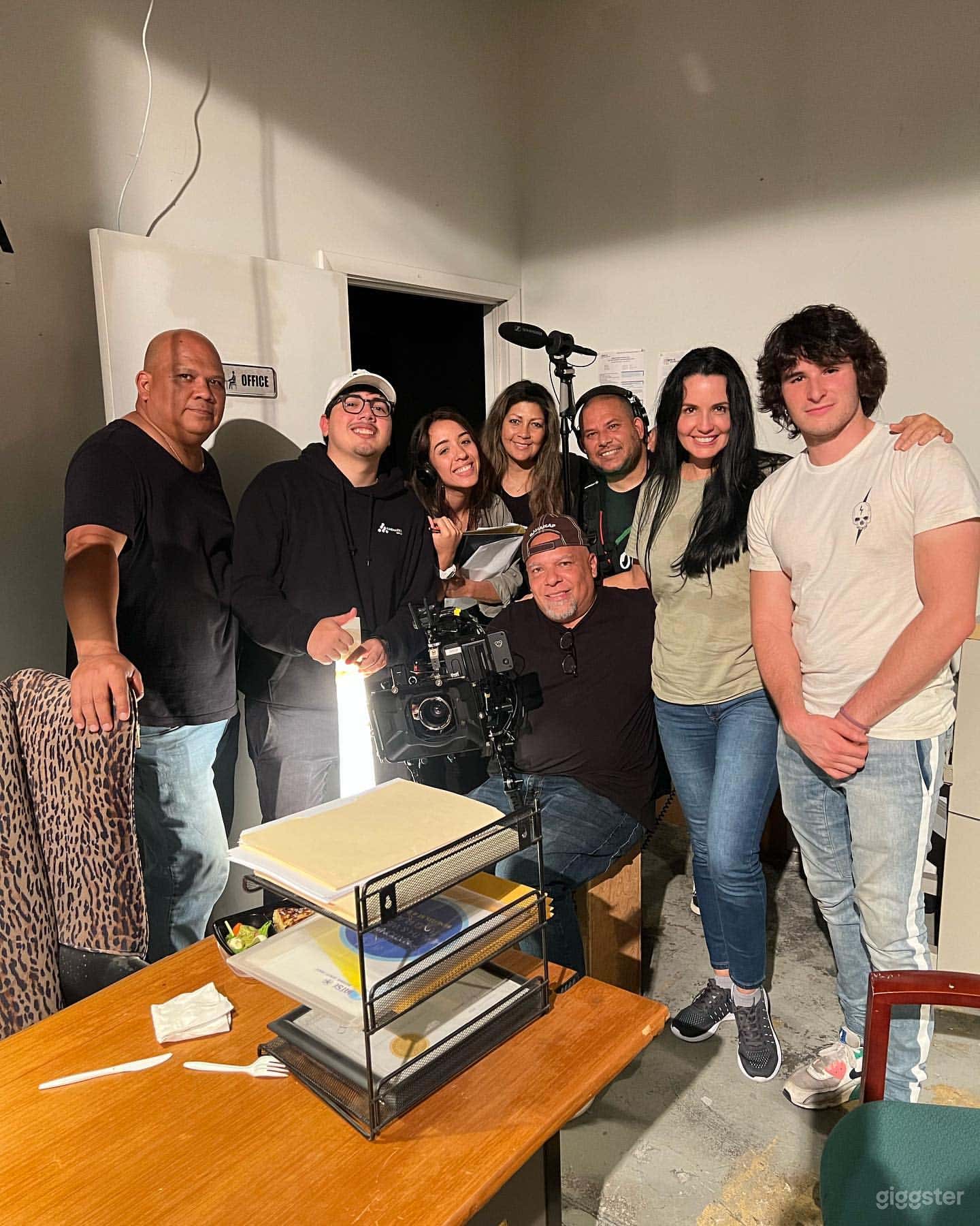 Sheriff's Office Production Set Photo 3