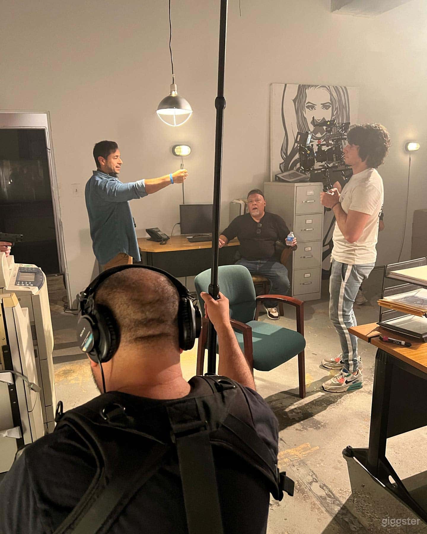 Sheriff's Office Production Set Photo 4