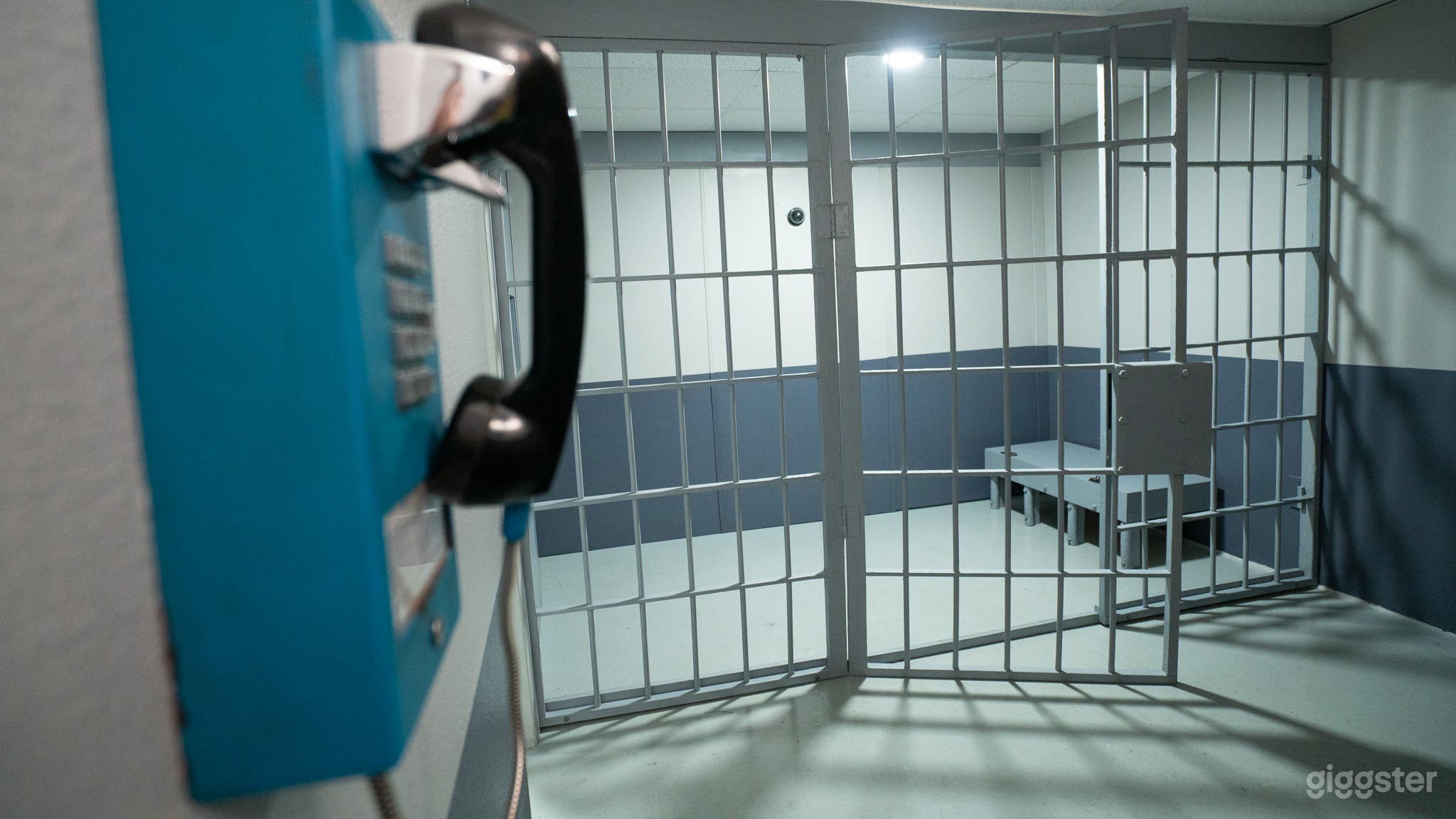 Studio Space with Jail Cell Film Set Photo 3