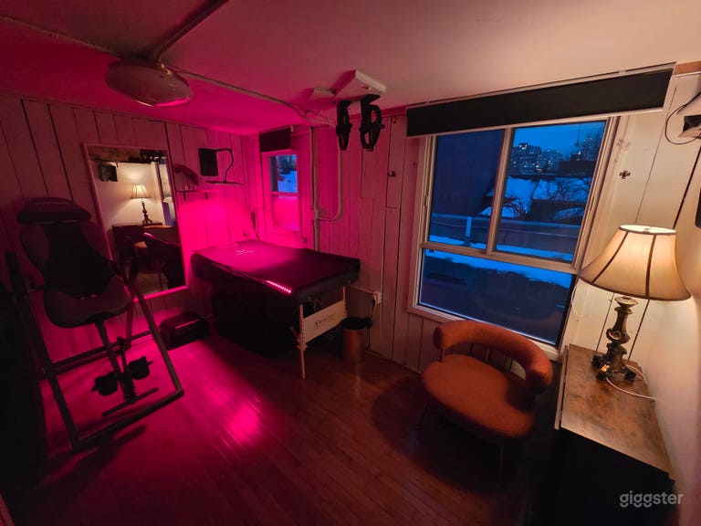  Wellness Room on a Rooftop with Red Light Therapy, Massage.. 