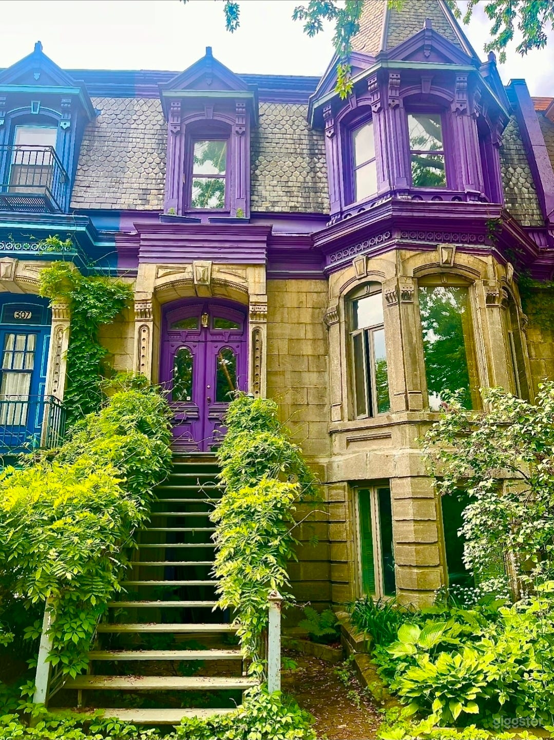 The Purple House | La Maison Mauve Photo 1