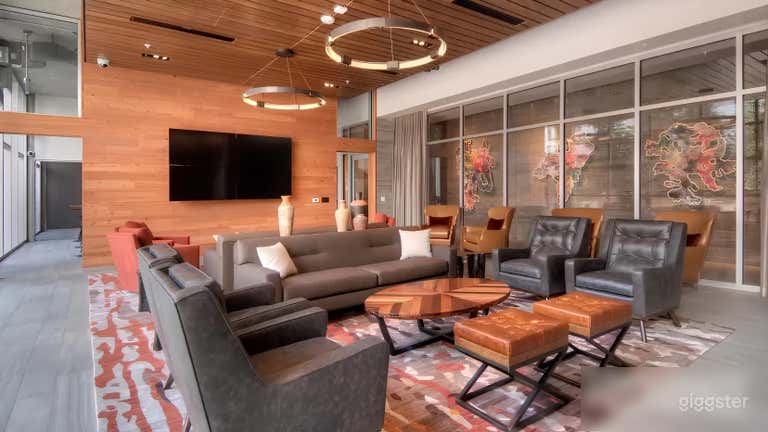  Lounge moderne et luxueux avec accès à la cuisine 