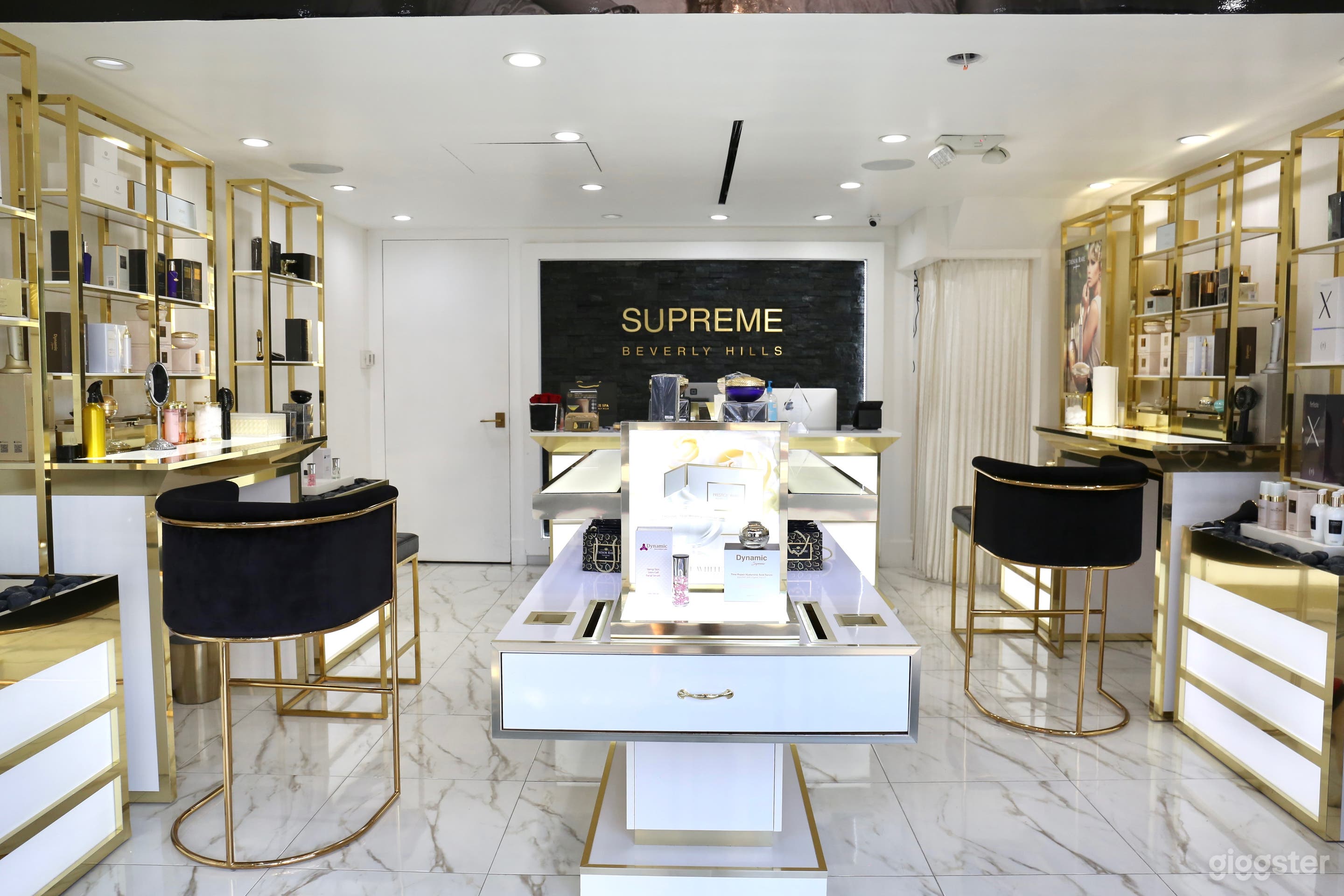 The bottom floor of our location. 